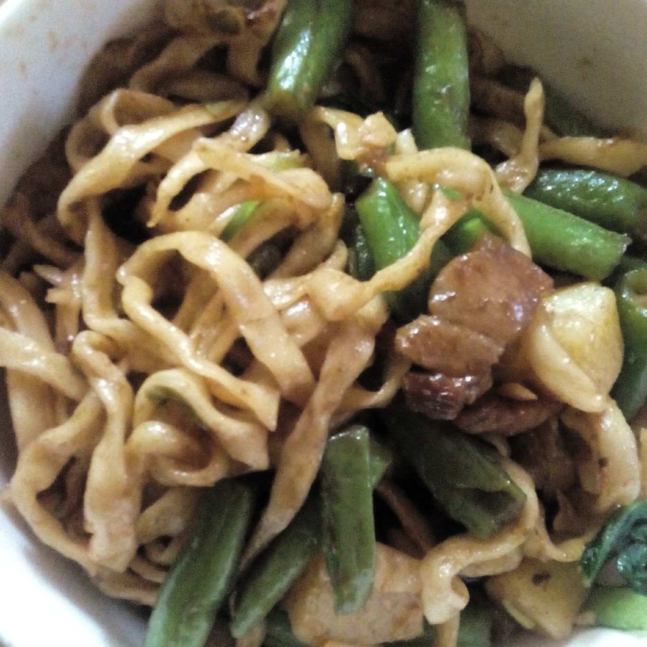 豆角焖面