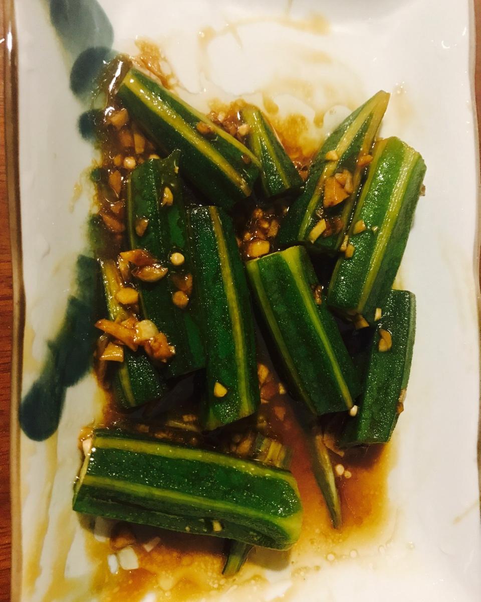 蚝油秋葵