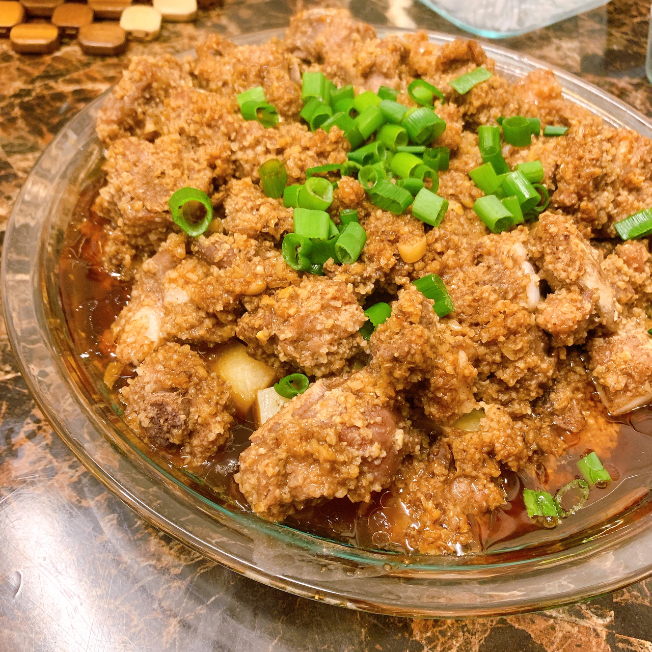 绝绝子！甩饭店几条街的粉蒸肉（粉蒸排骨）