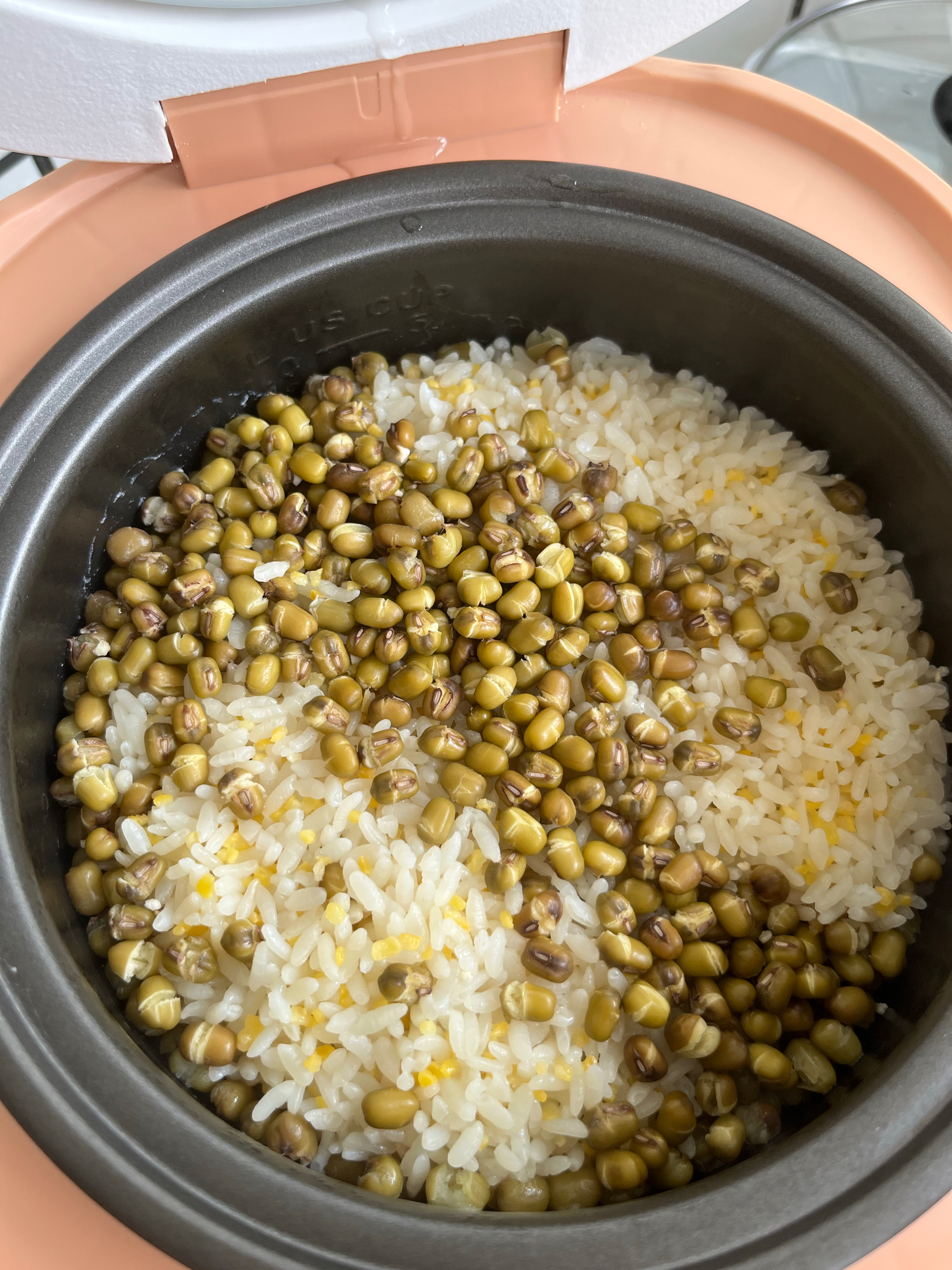绿豆玉米糁 消暑杂粮饭的做法 步骤2