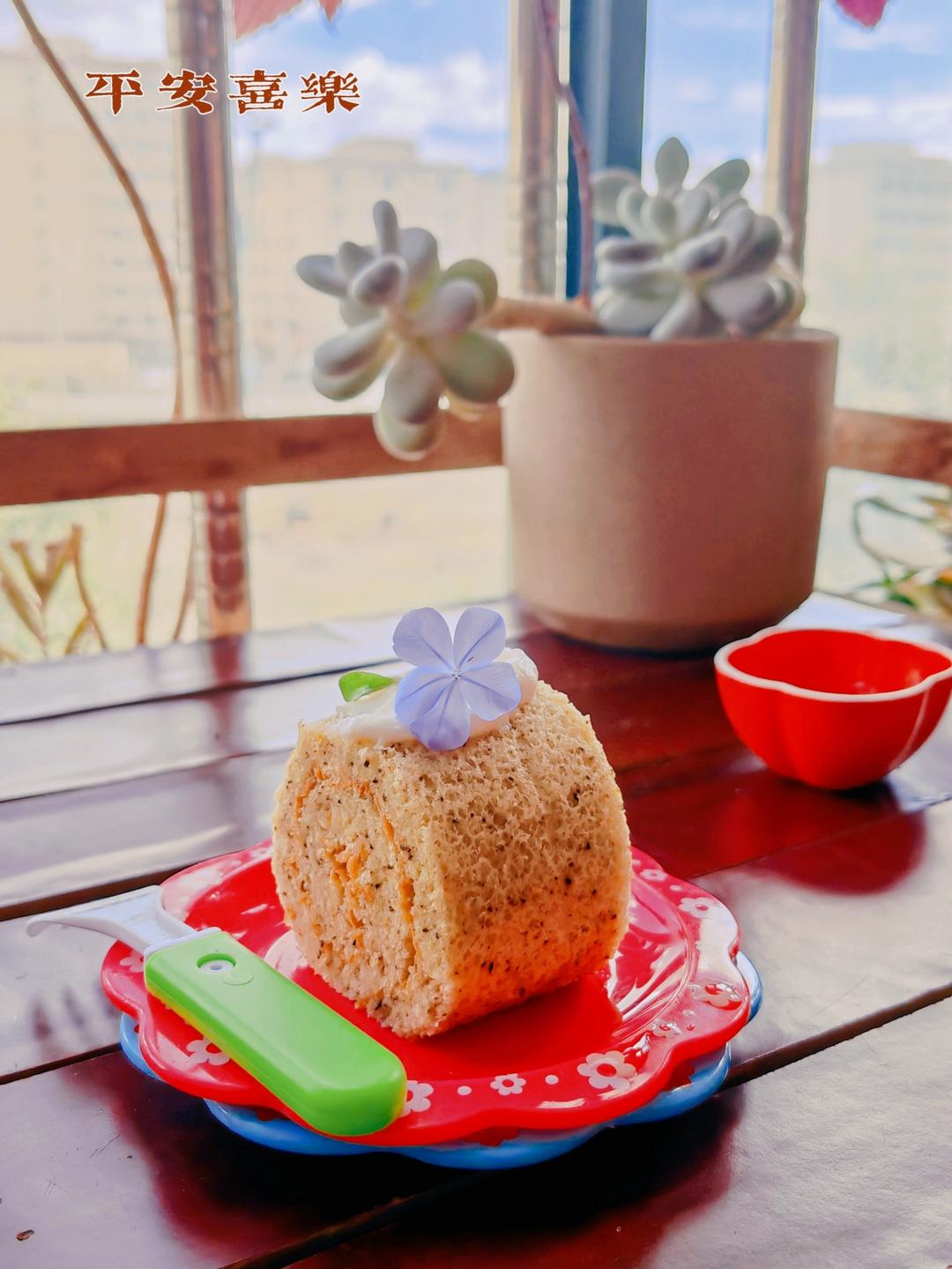 精致下午茶！伯爵红茶焦糖奶油蛋糕！