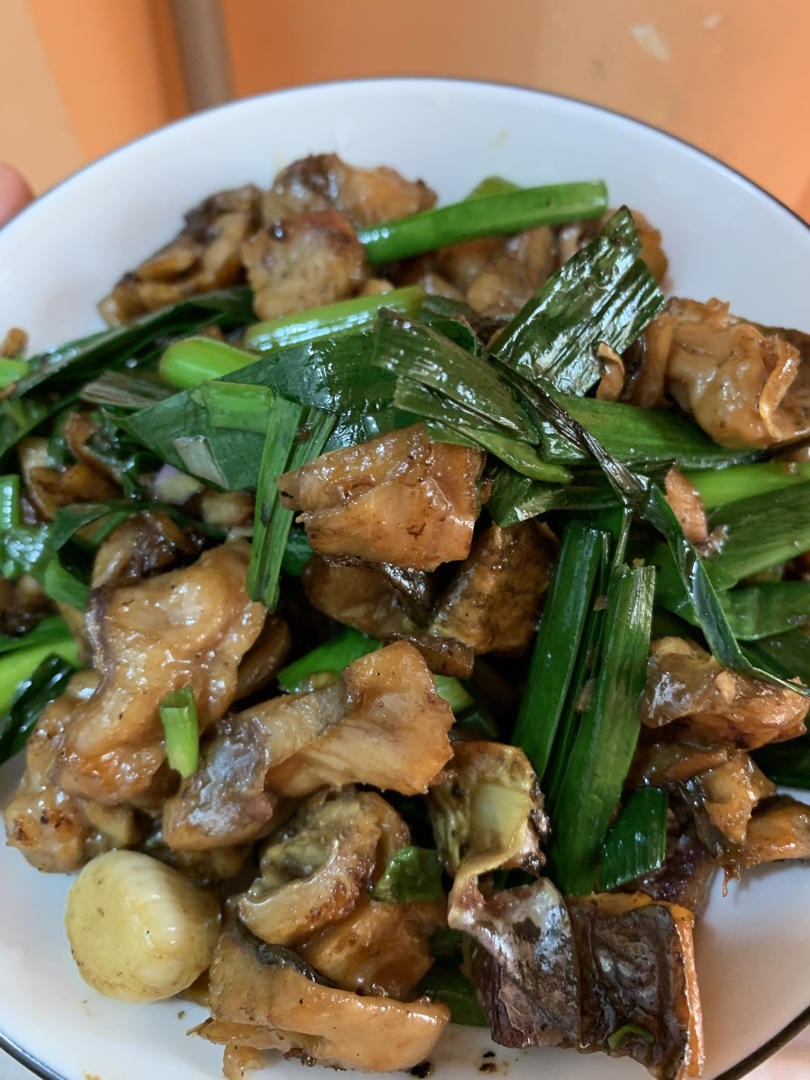 青蒜炒腊肉