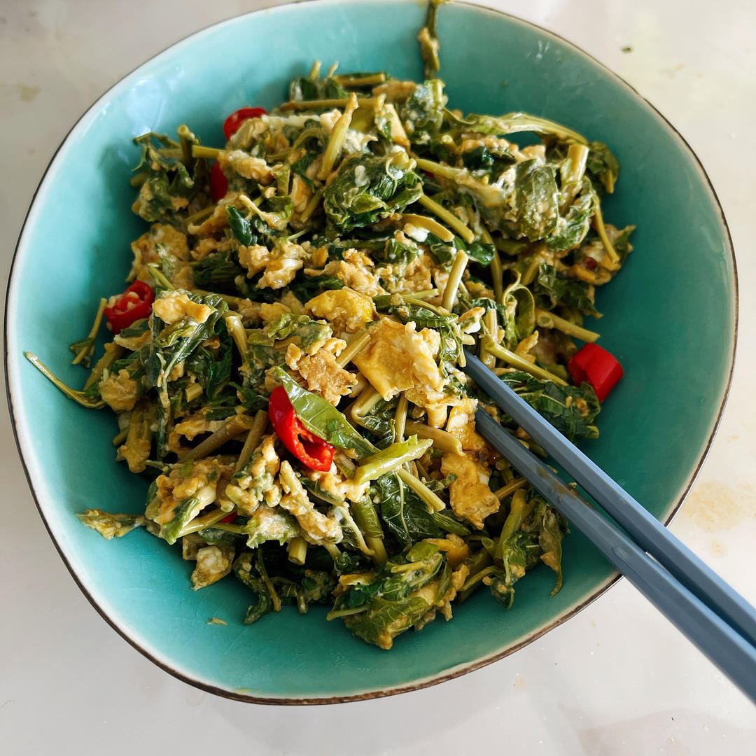 春天的味道｜香椿炒蛋