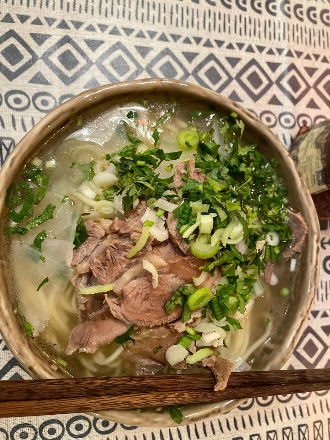 家庭版的牛肉面！