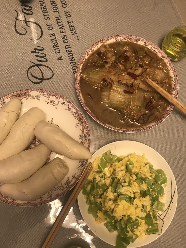 猪肉白菜炖粉条