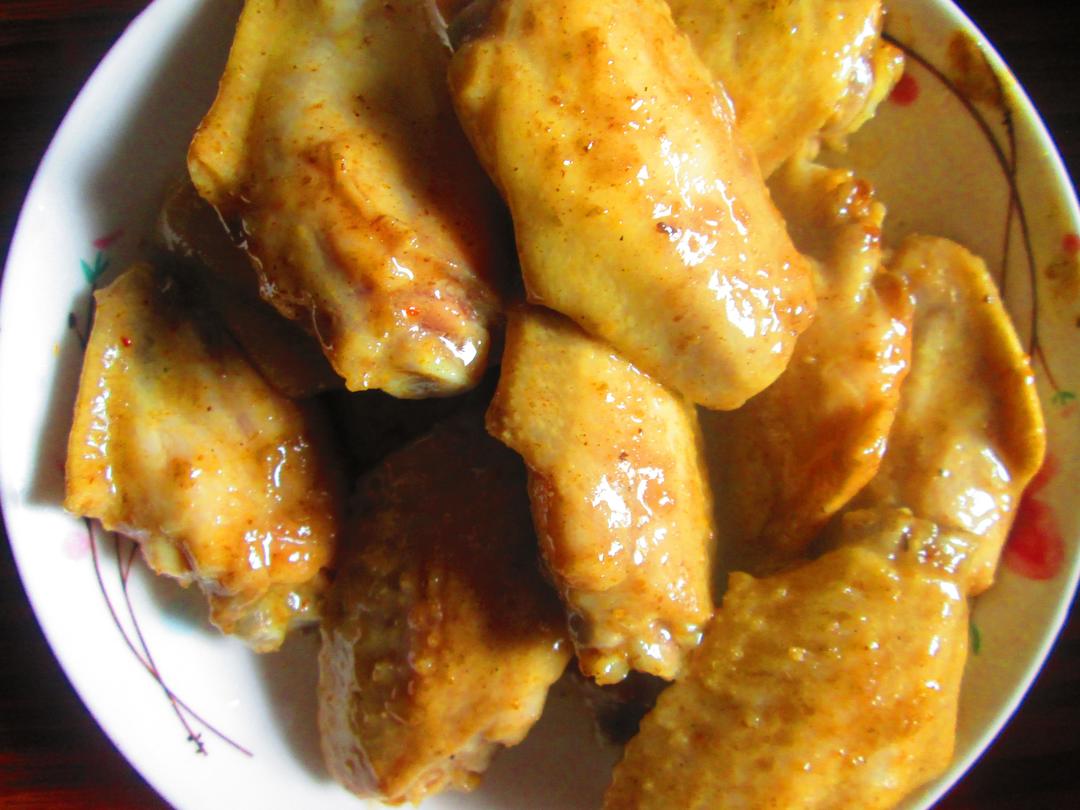 腐乳孜然鸡中翅的做法