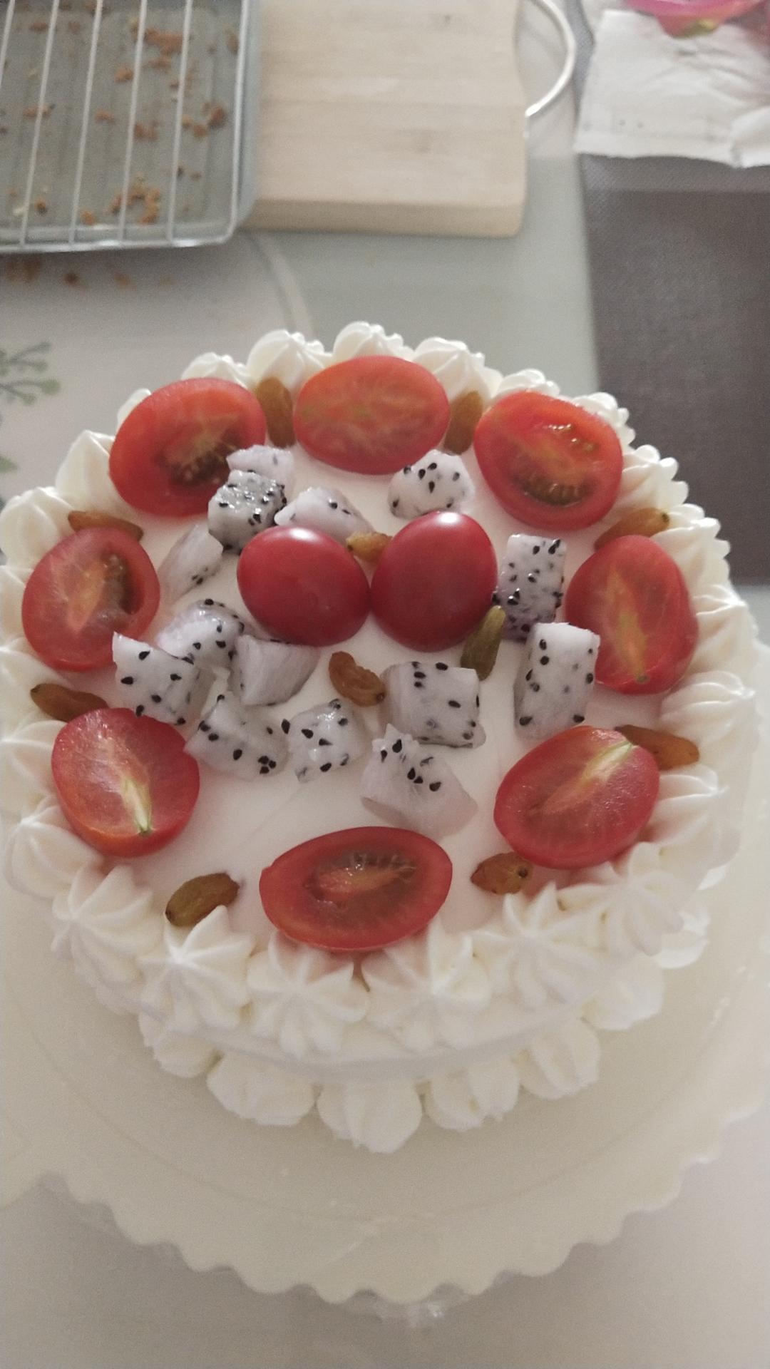 6寸生日蛋糕（蛋糕坯+成品）