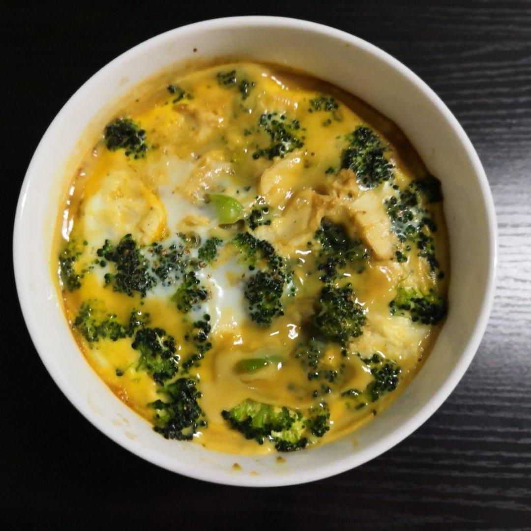 五分钟鸡蛋豆腐羹（附盒装豆腐脱模大法！）