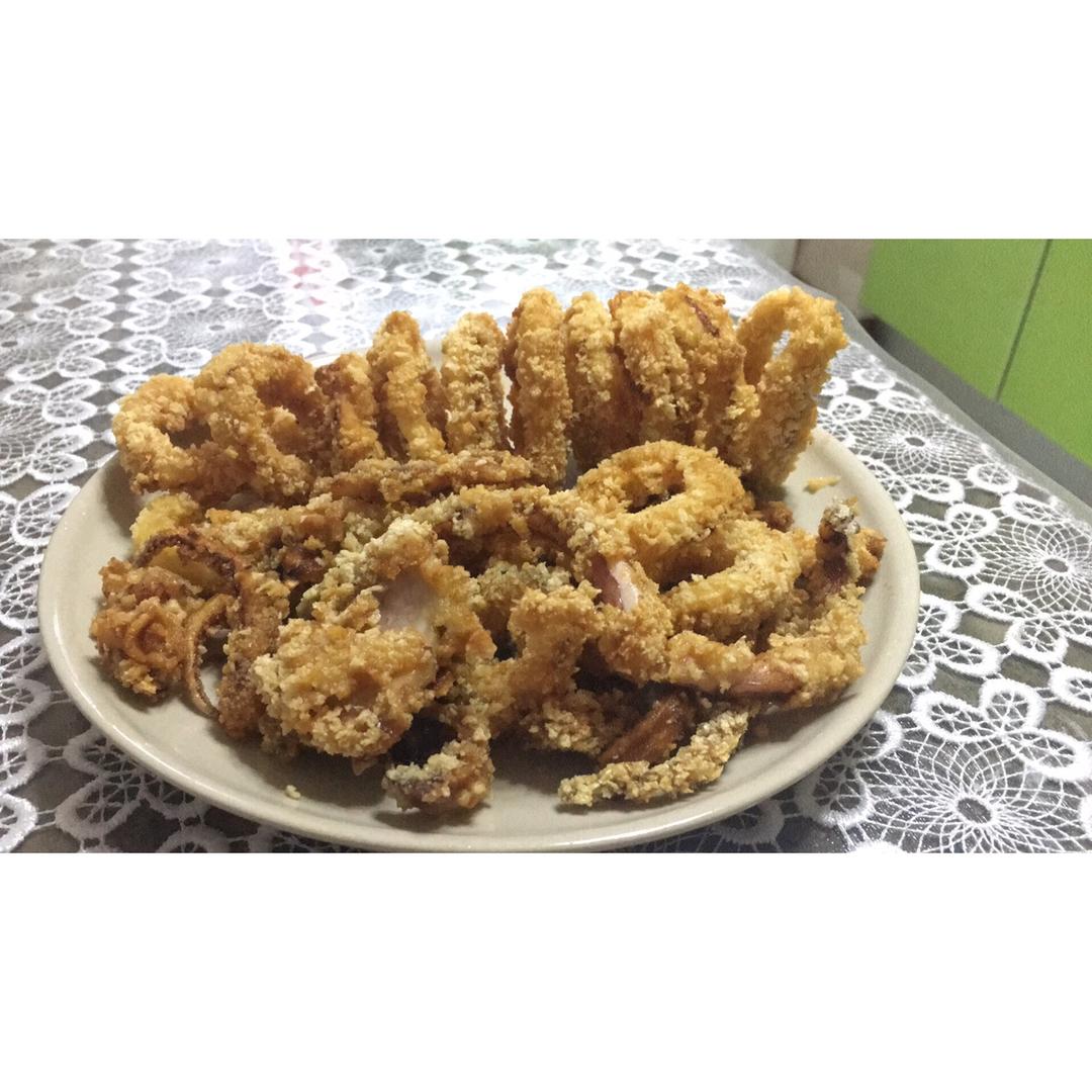 酥炸鱿鱼圈——好吃到停不了口