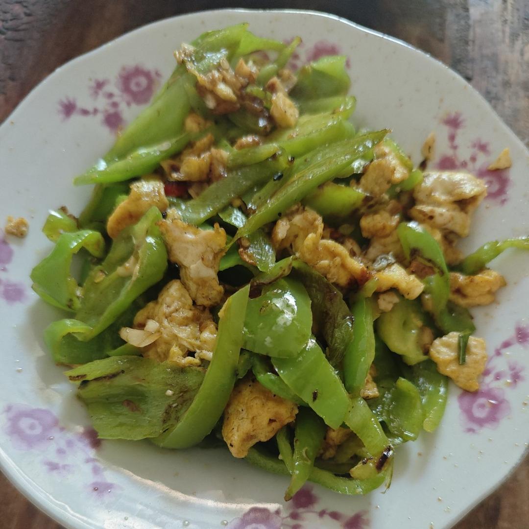 青椒炒蛋