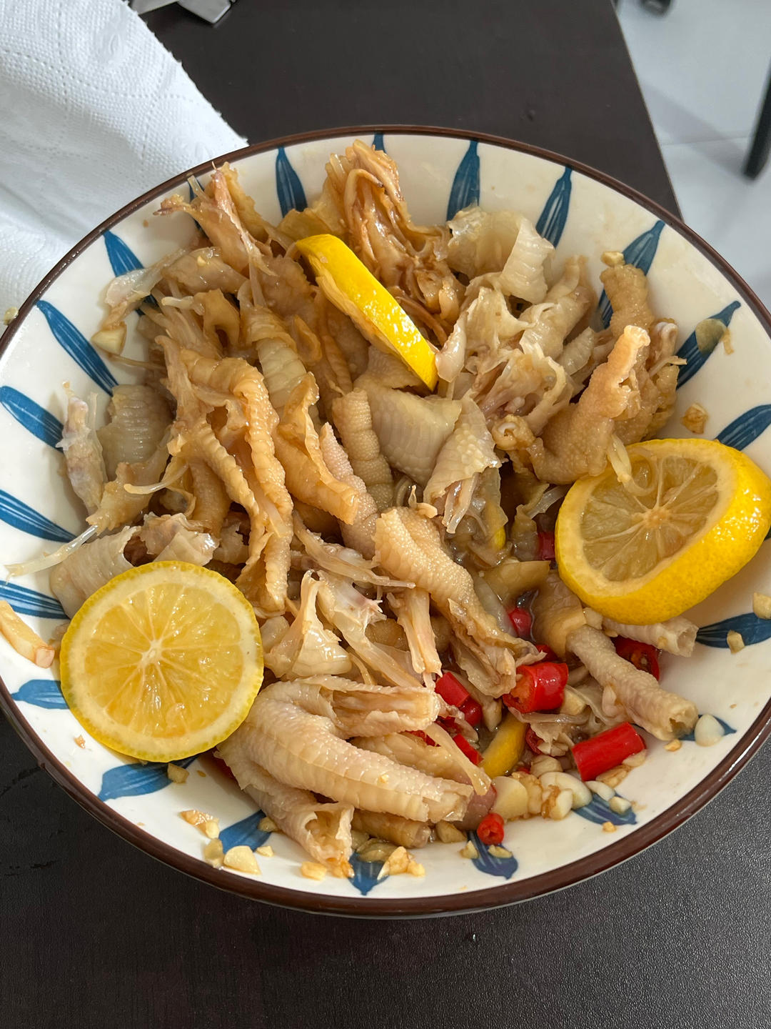 超简单的柠檬无骨鸡爪