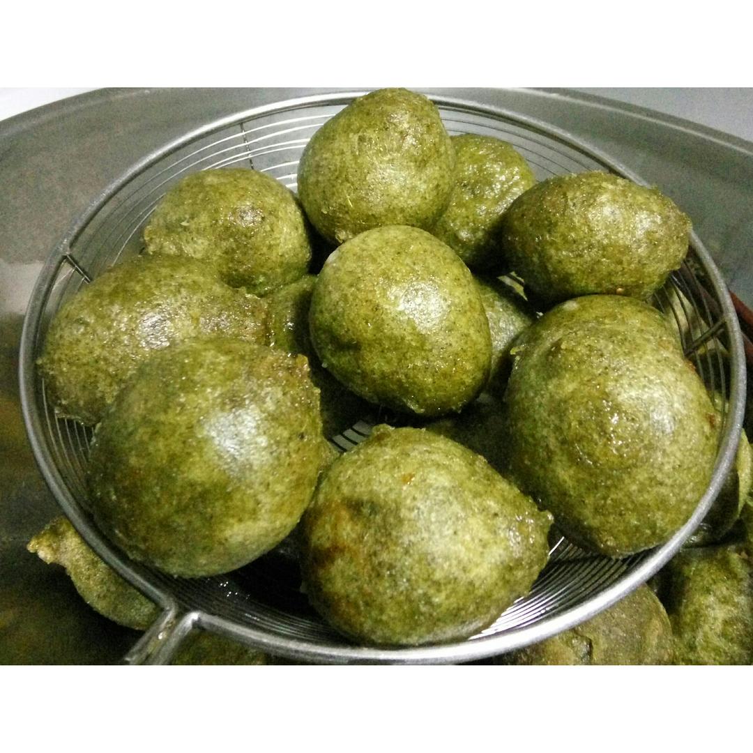 清香的艾糍（青团）