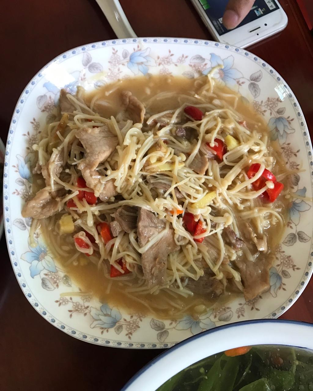 <Stephney>金针菇炒肉