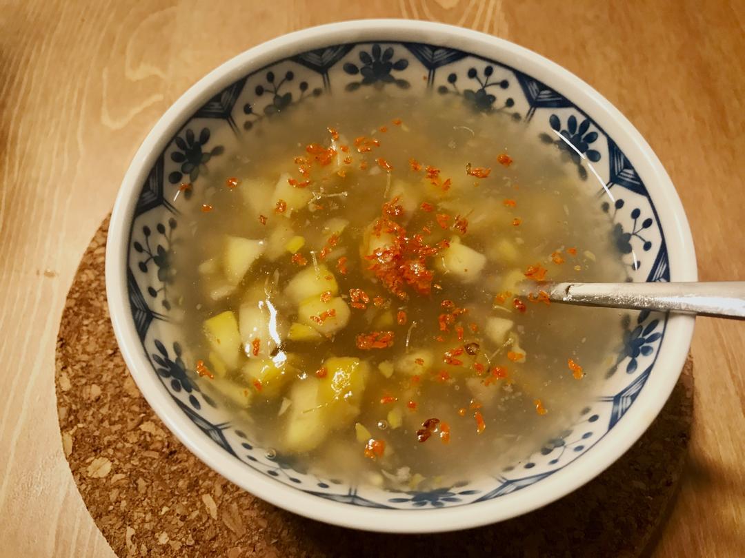 桂花栗子羹