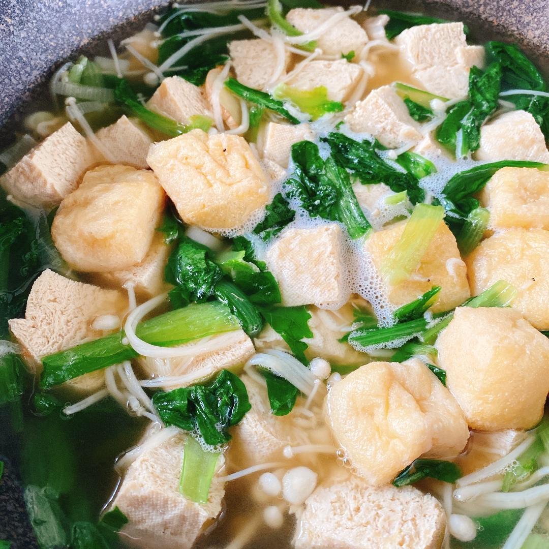 小白菜豆腐