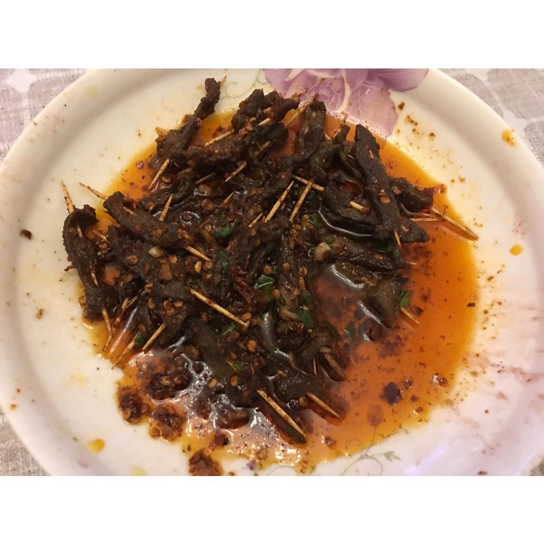 牙签牛肉 道地湖南味