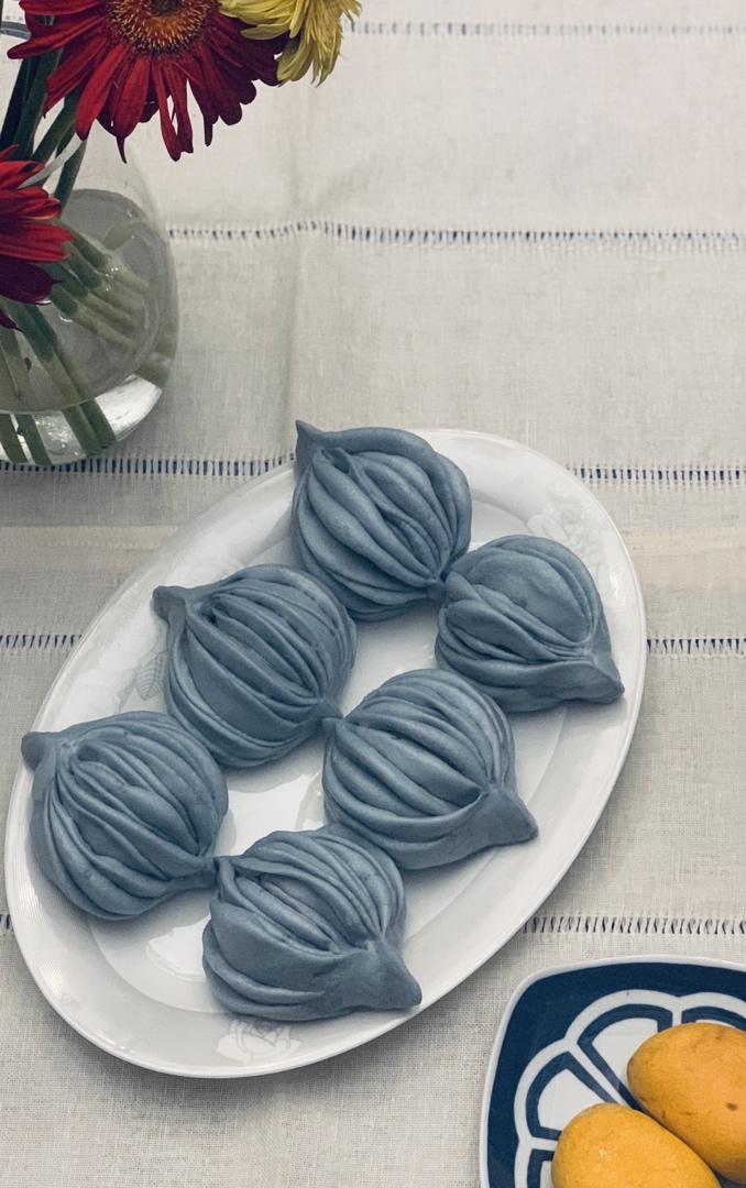 造型漂亮做法超简单的，花卷馒头