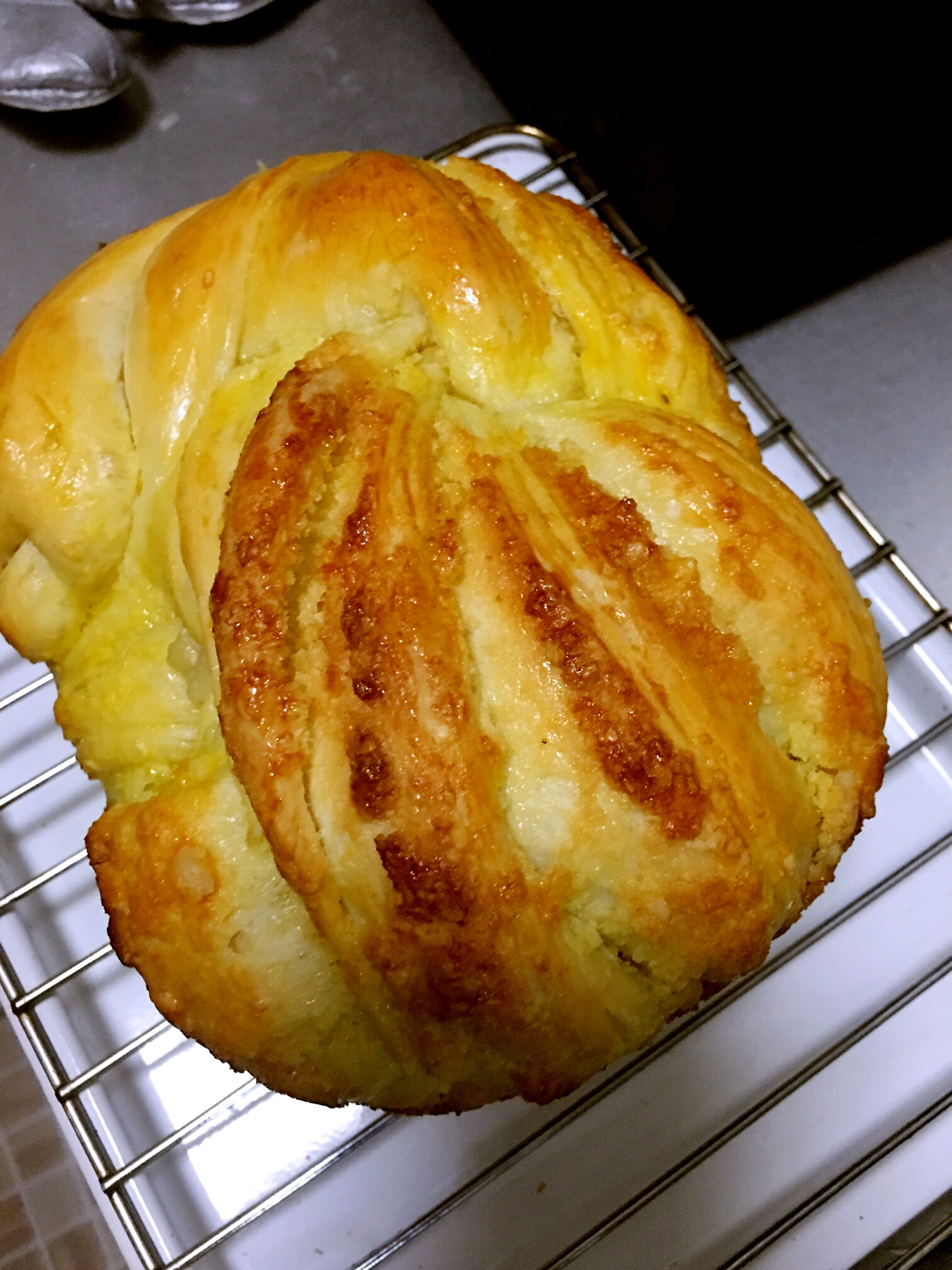 面包机版椰蓉面包的做法