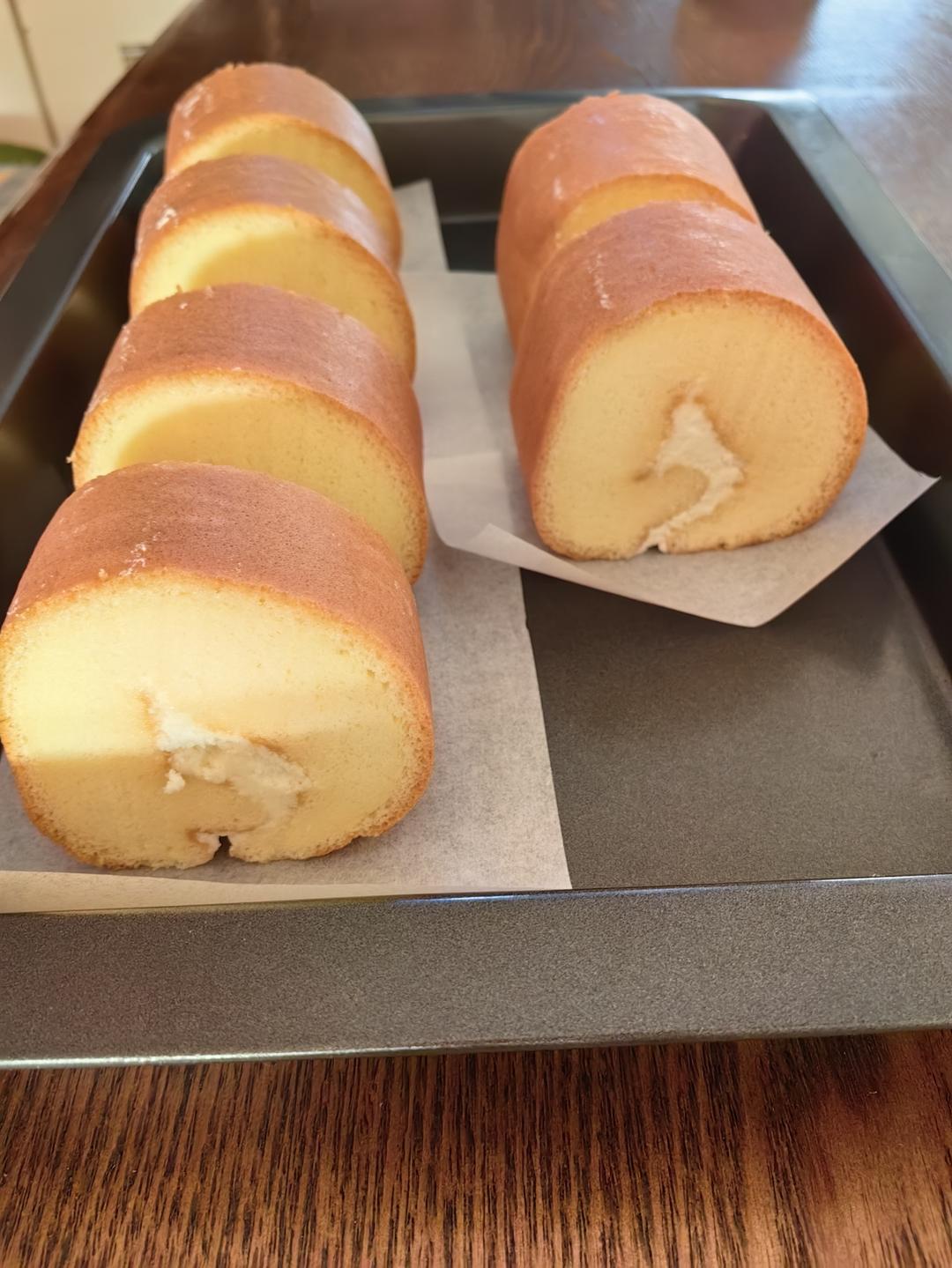 原味蛋糕卷(后蛋法)