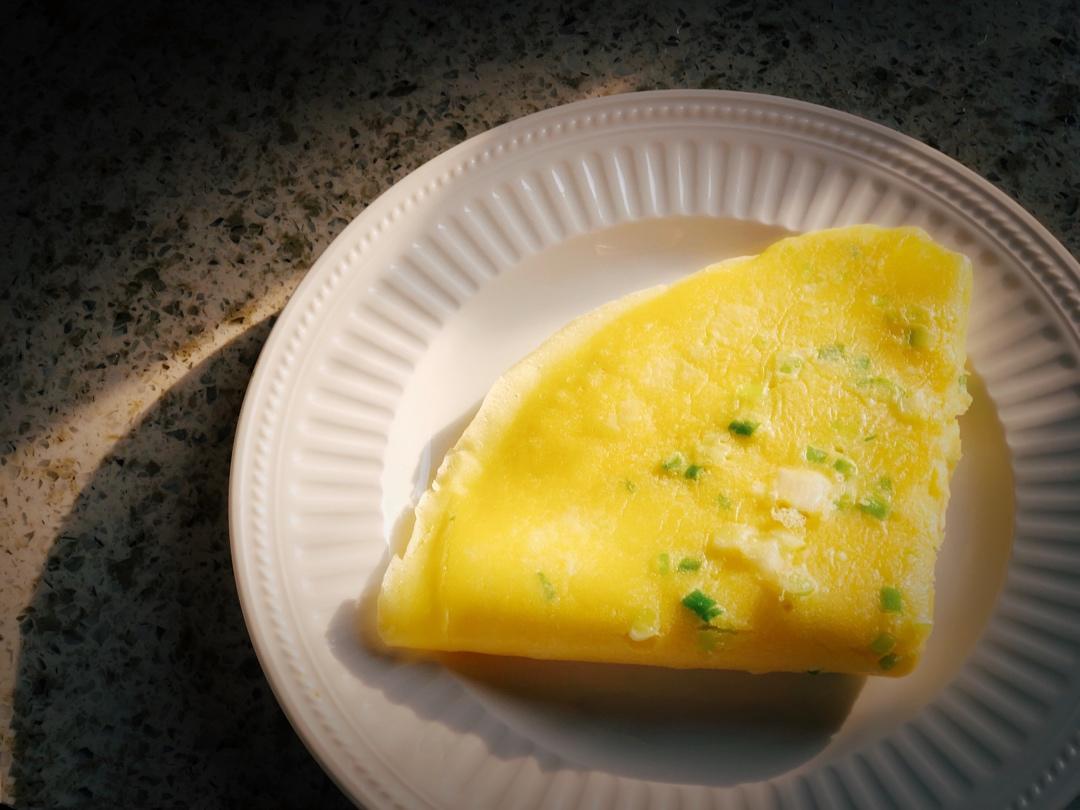 快速早餐鸡蛋葱花饼