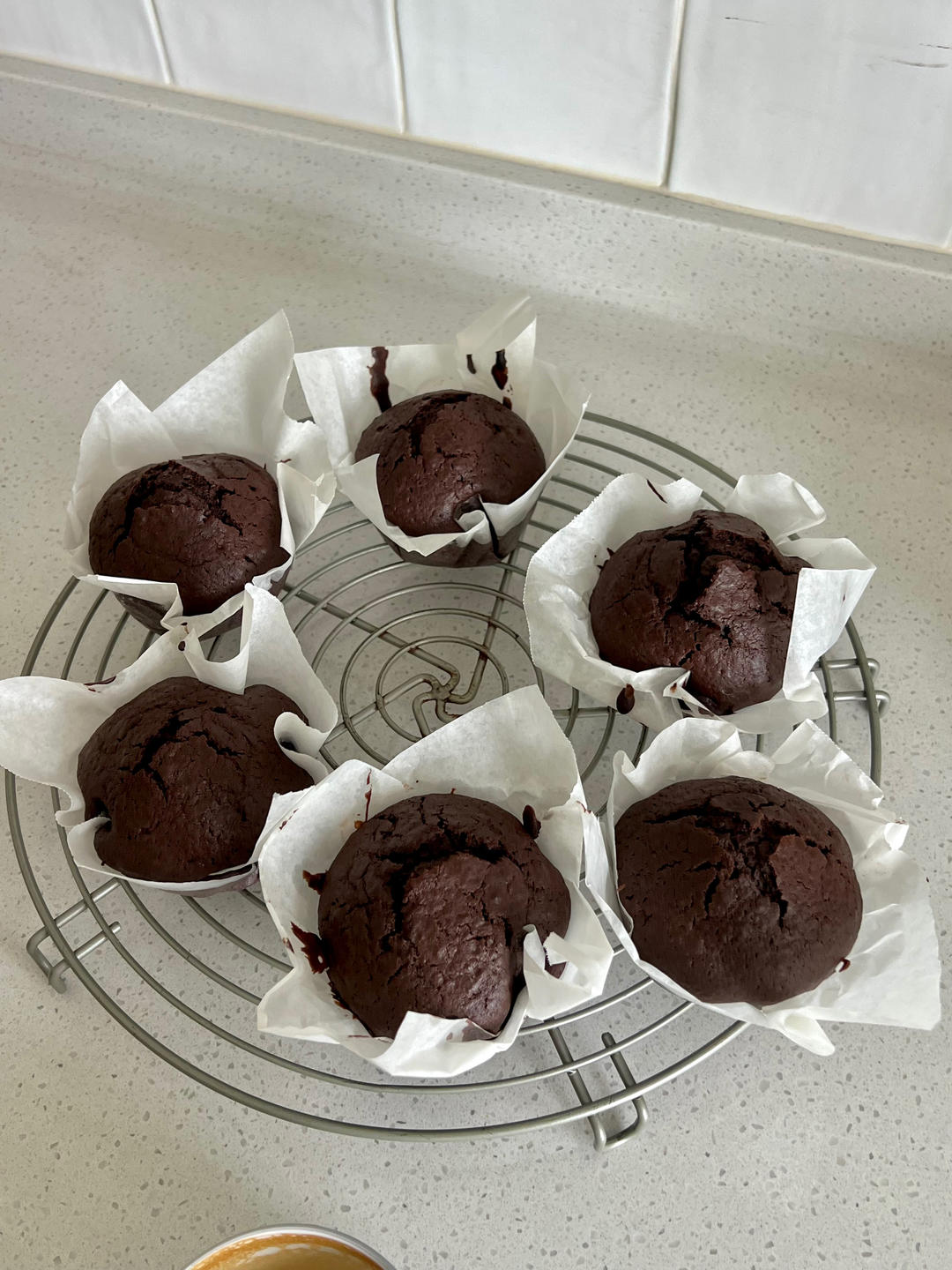 在家做巧克力蘑菇头麦芬蛋糕🍫