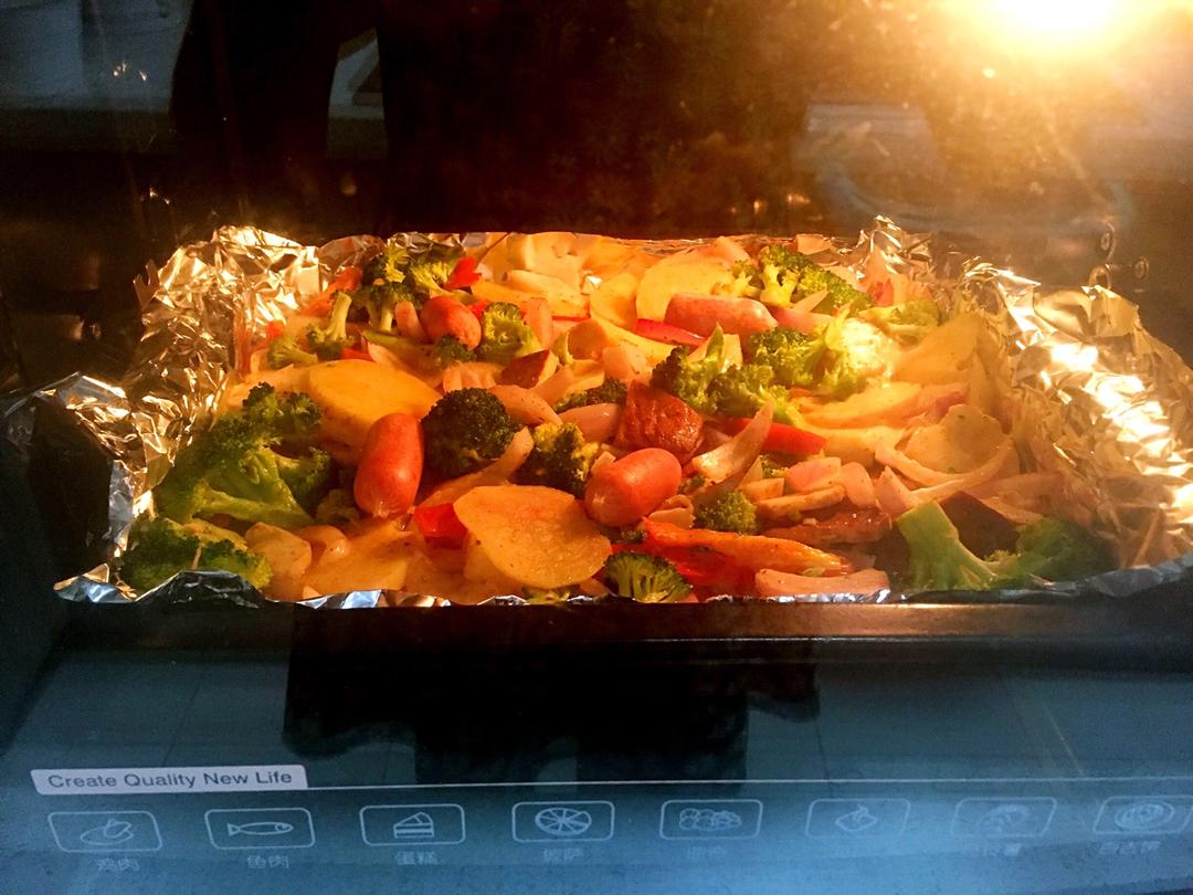 超简易版麻辣烧烤