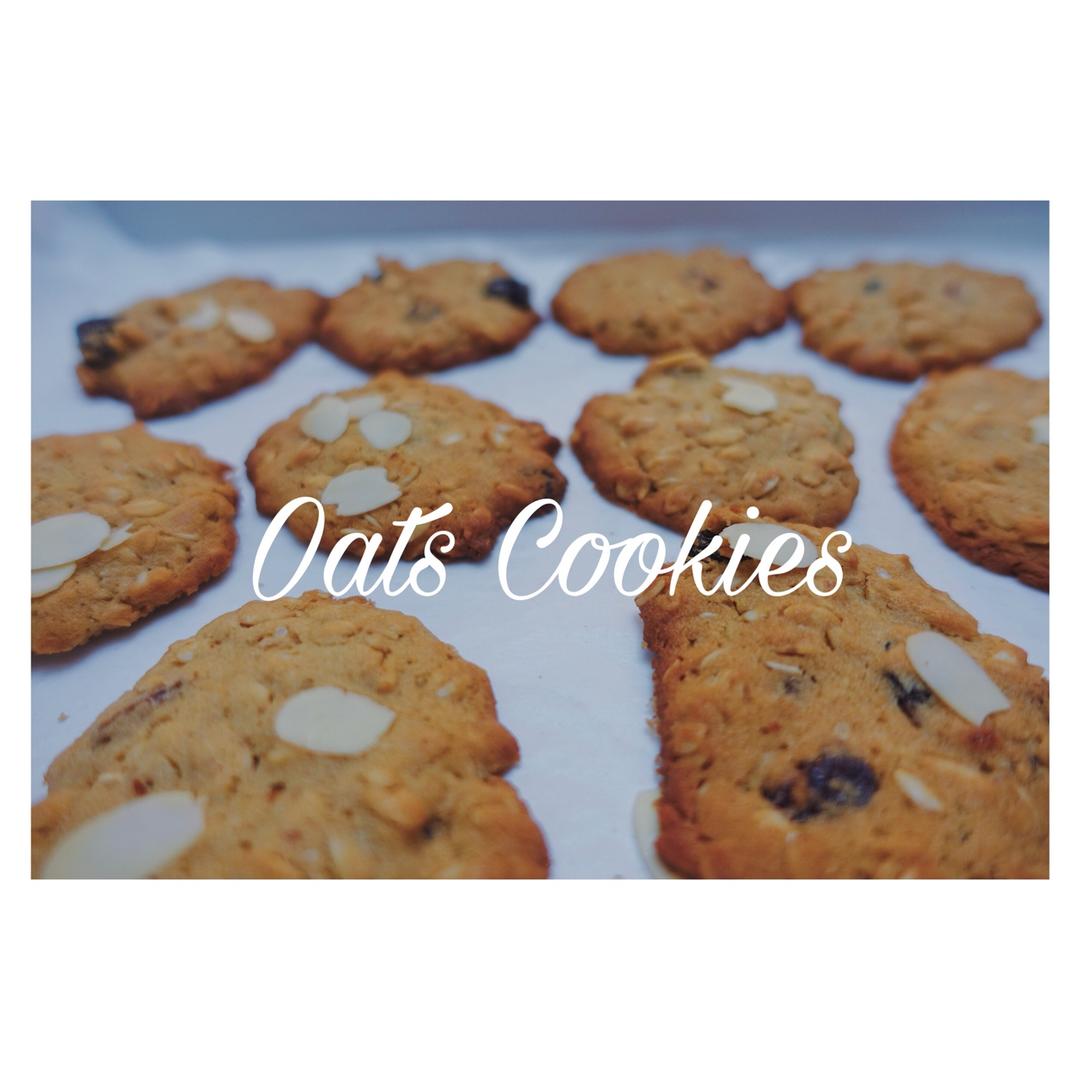 葡萄干麦片曲奇 Oats Cookies