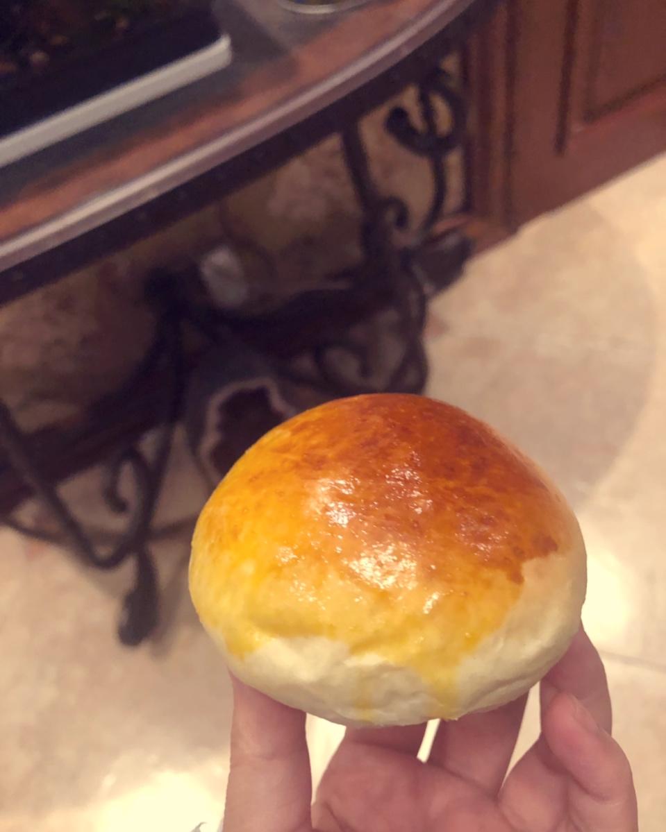 胡萝卜奶油小面包