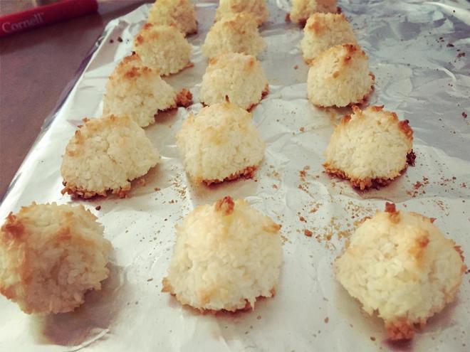 椰子小饼(Coconut Macaroons)的做法