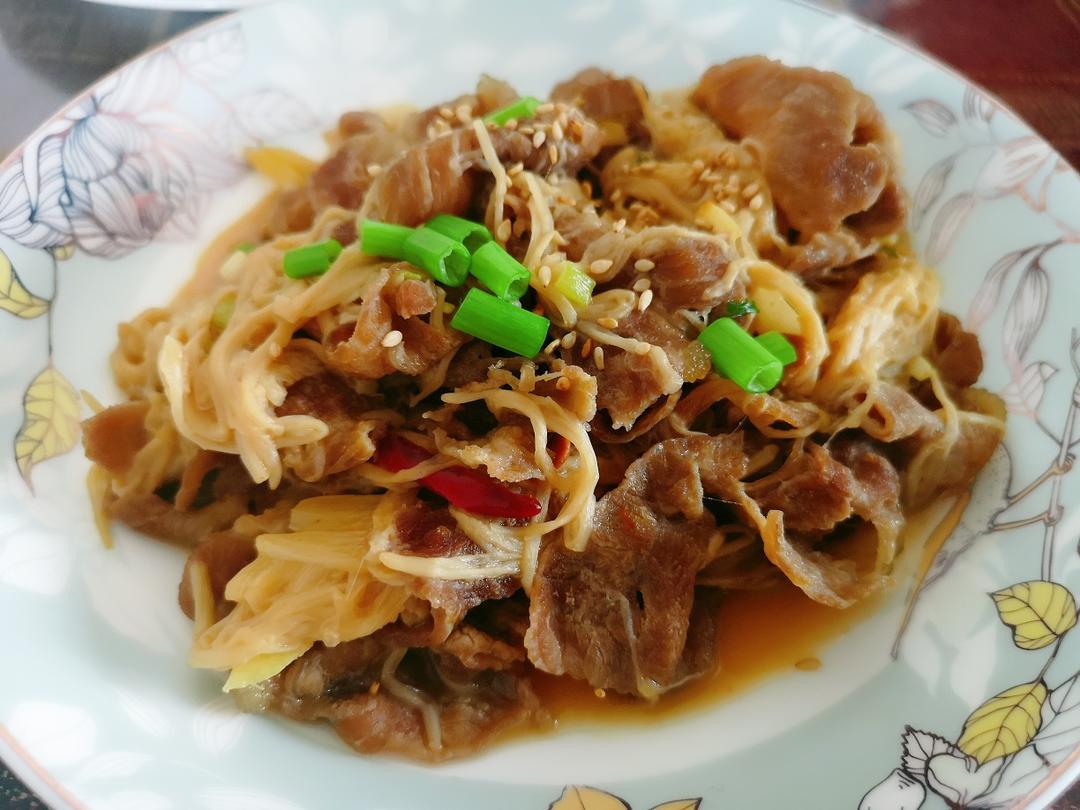 金针菇肥牛