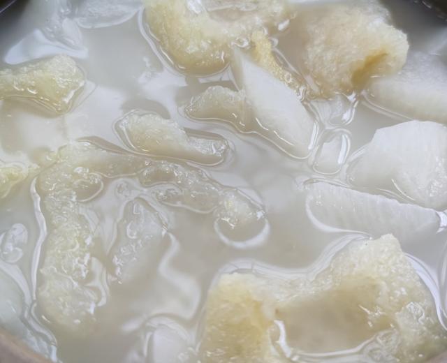 烧皮子煮萝卜汤的做法