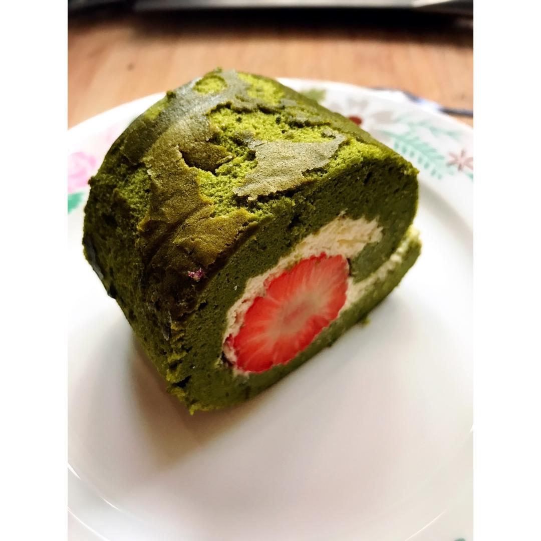 日式抹茶蛋糕卷