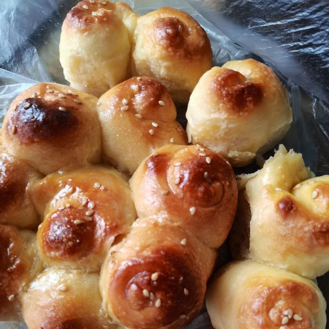 适合新手的有着面包口感的烤馒头