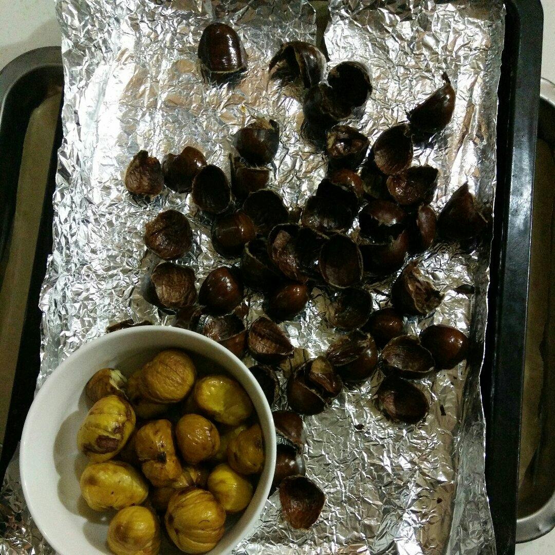 烤箱版【烤板栗】