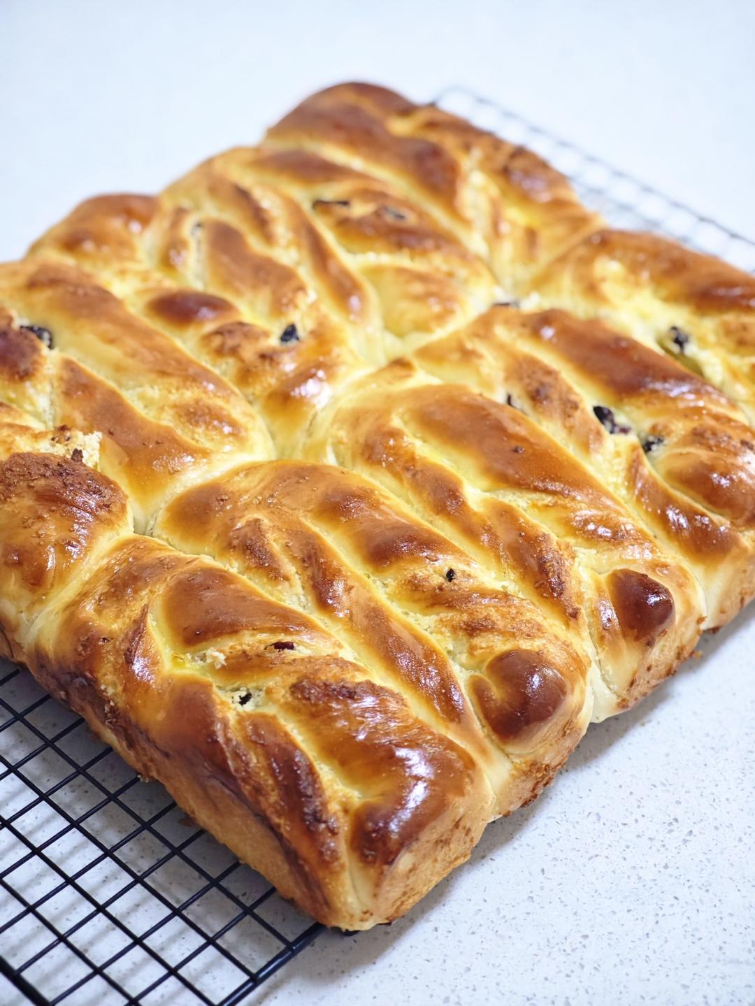 椰蓉蔓越莓排包