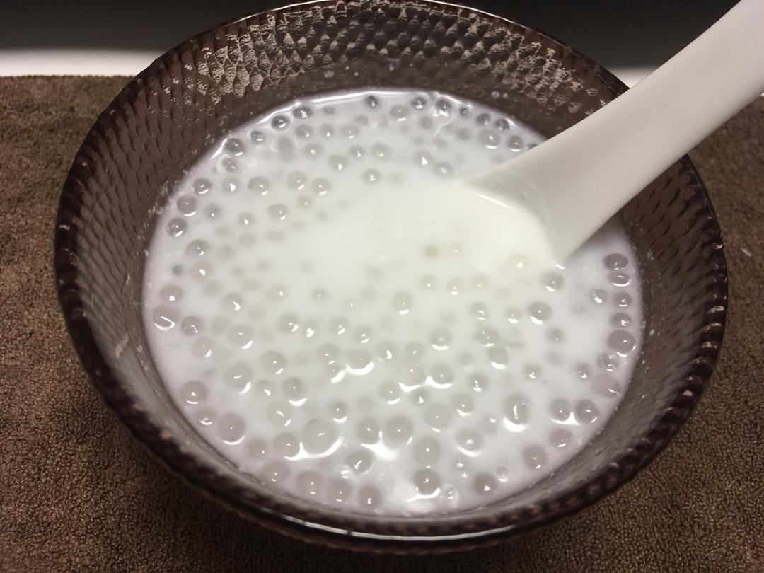学会西米露煮出晶莹剔透