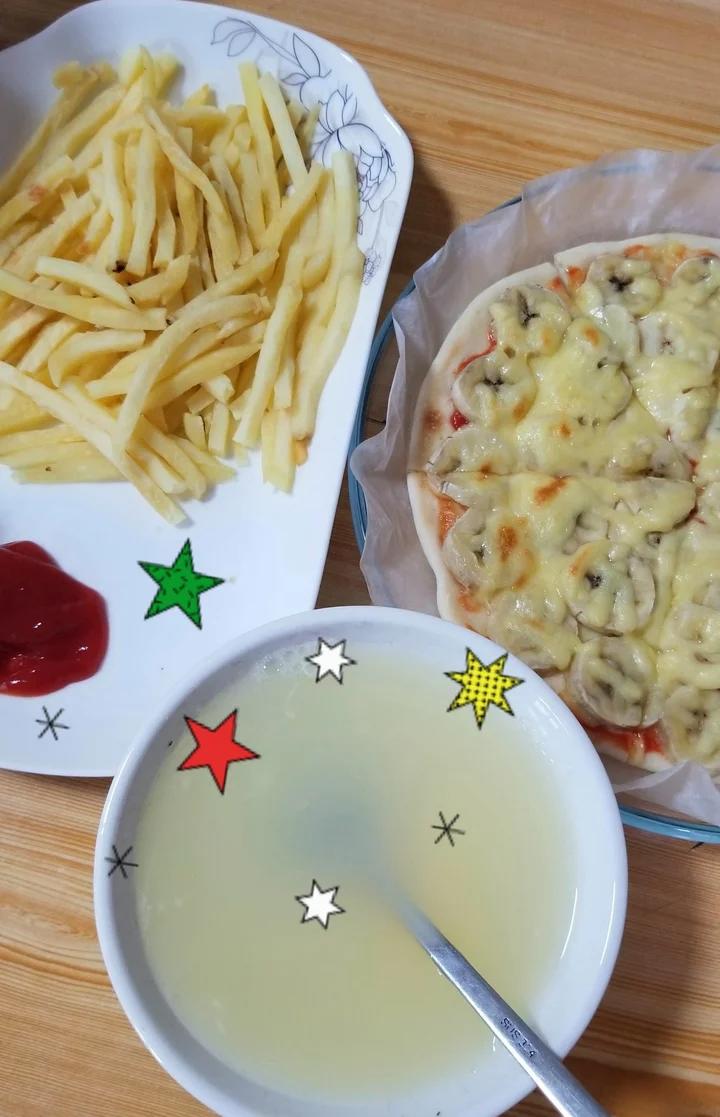 8寸披萨饼皮做法（🉑️厚🉑️薄，🉑️脆🉑️软）4张