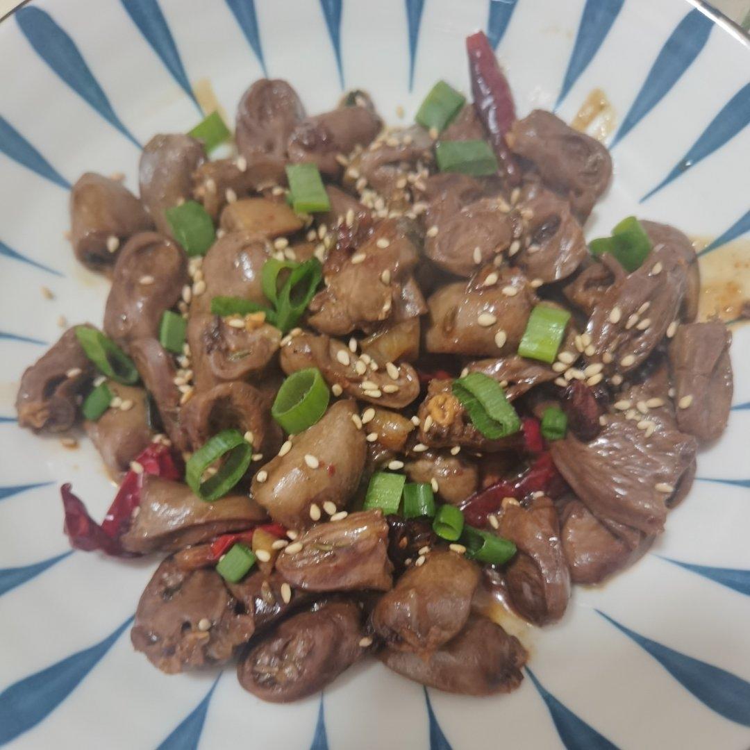 孜然鸡心
