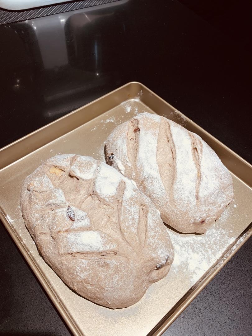 ❗️❗️免揉，没有一颗糖没有一滴油黑麦核桃面包，减脂刮油