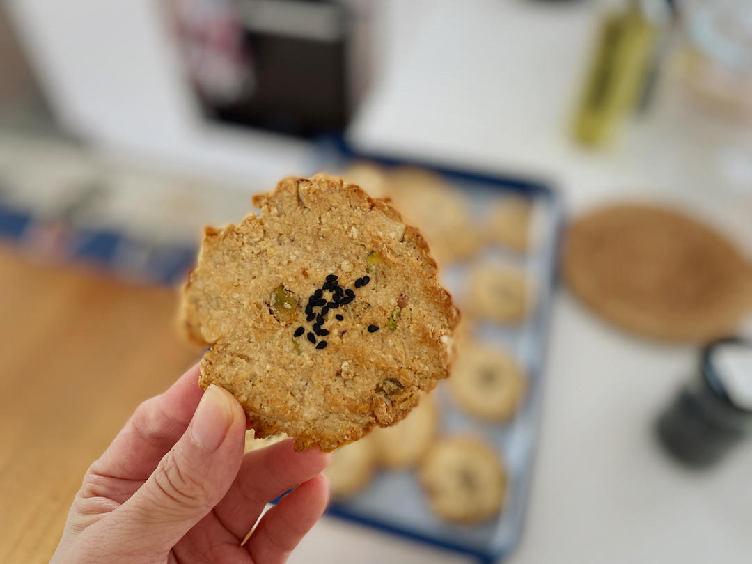 快手健康燕麦坚果消化饼