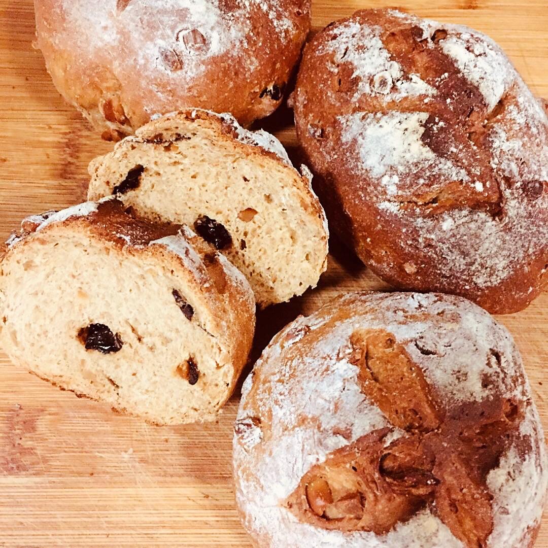 全麦核桃红枣软欧