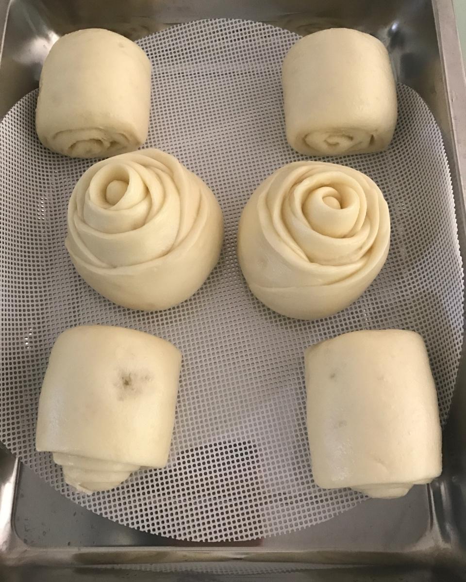 玫瑰花馒头