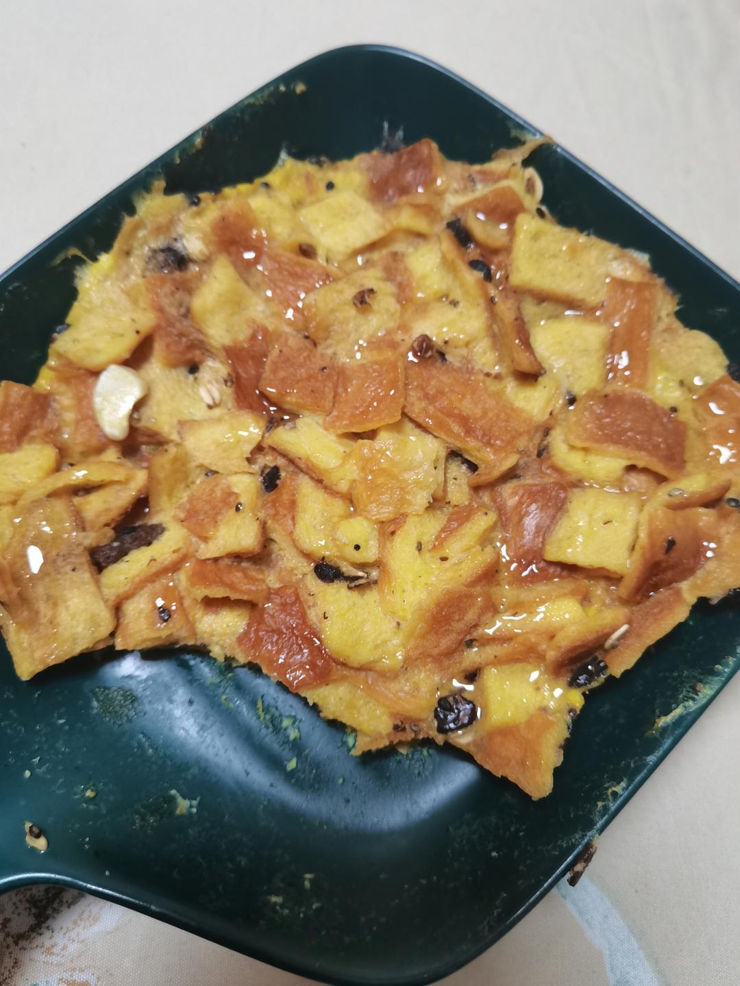 微波炉版吐司布丁