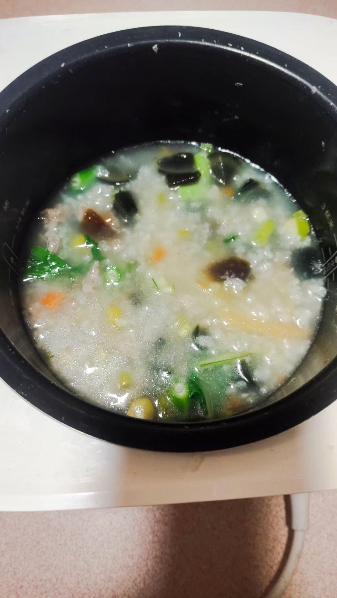 皮蛋瘦肉粥 Pidan & Pork Rice Soup