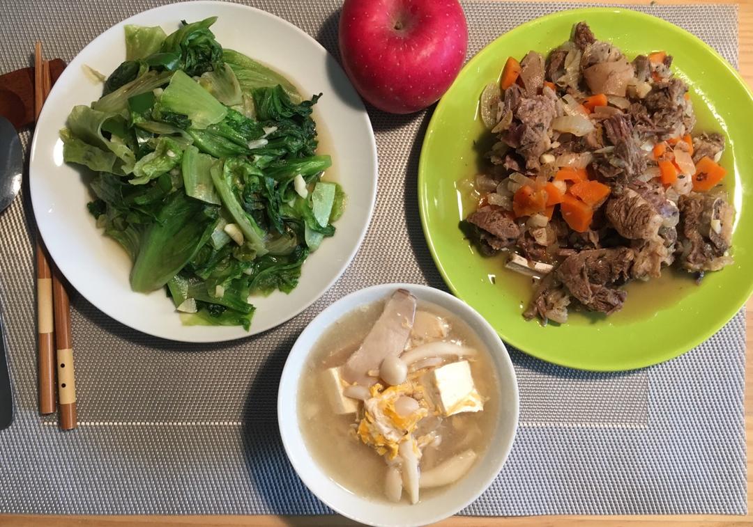 清汤炖羊排