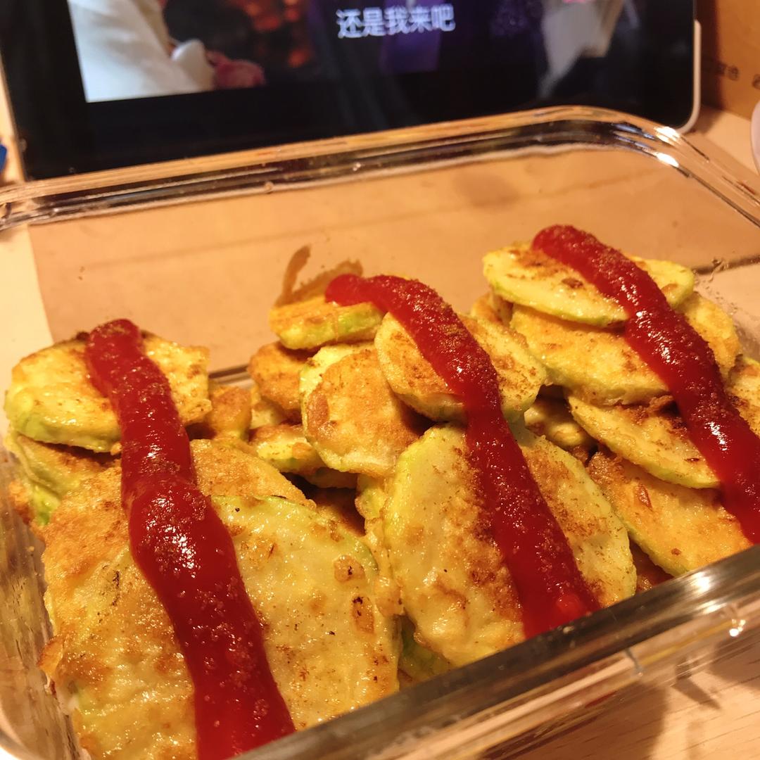 韩式煎西葫芦