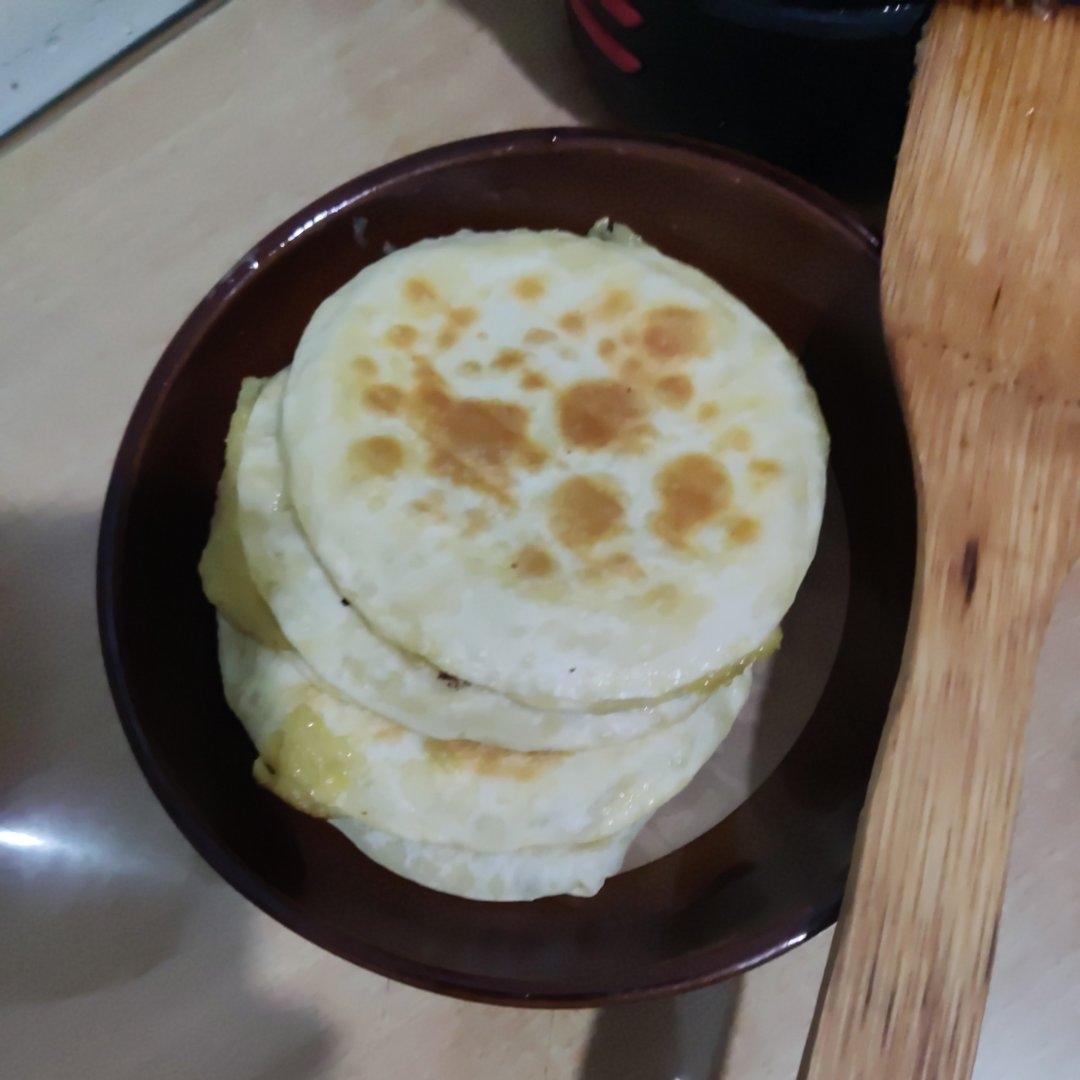 不用和面的奶香红薯饼🍠