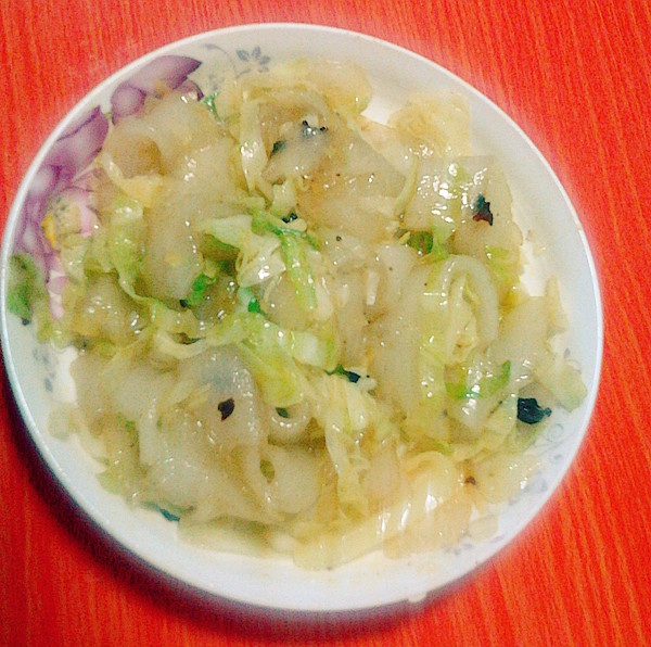 素炒河粉