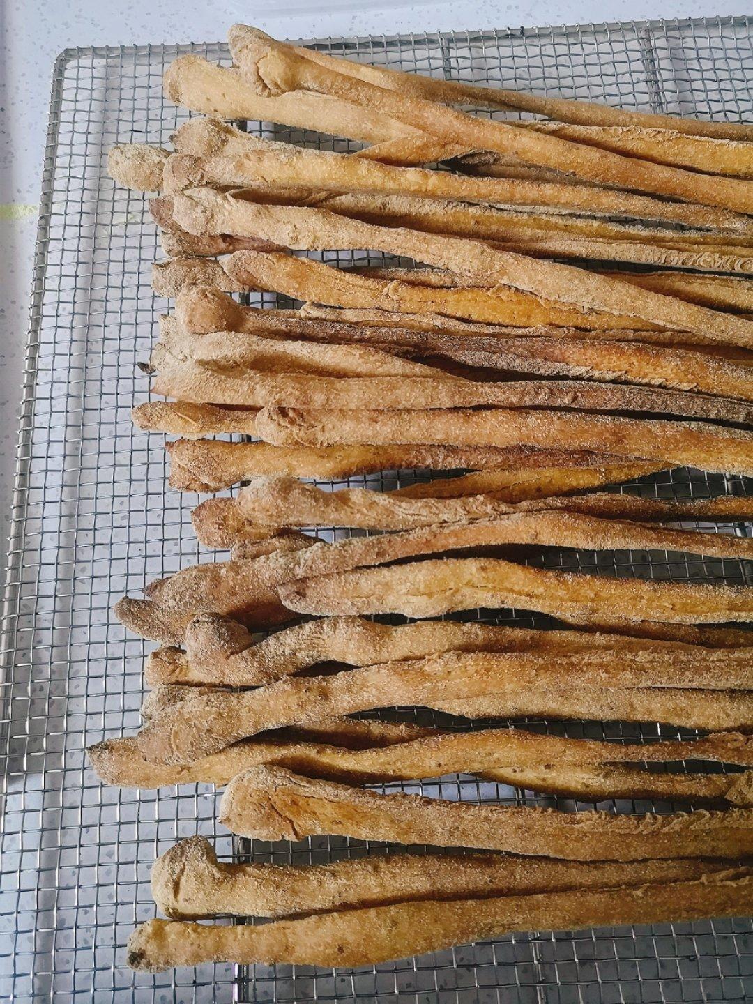 消耗天然酵种-意大利橄榄油脆面包棒Grissini
