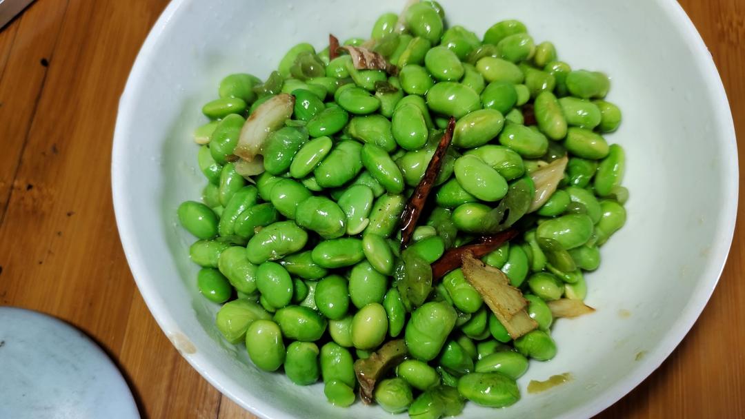 毛豆素炒